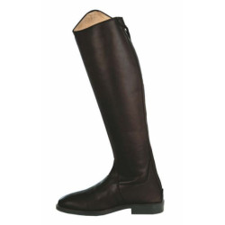 HKM leren rijlaarzen Vareno, Zwart, 40+41 standaard lengte/-wijdte