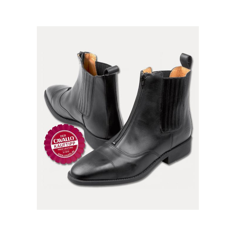 ELT jodhpur Cannes met rits voor, Zwart