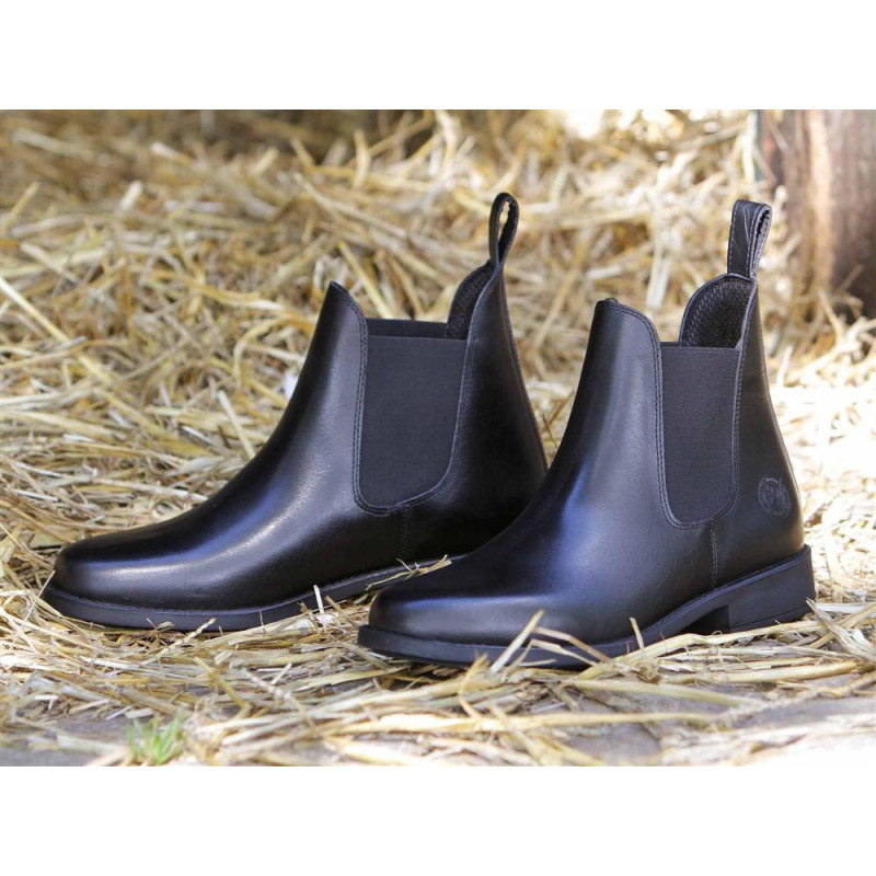 Harry's Horse lederen jodhpur Saint, zwart